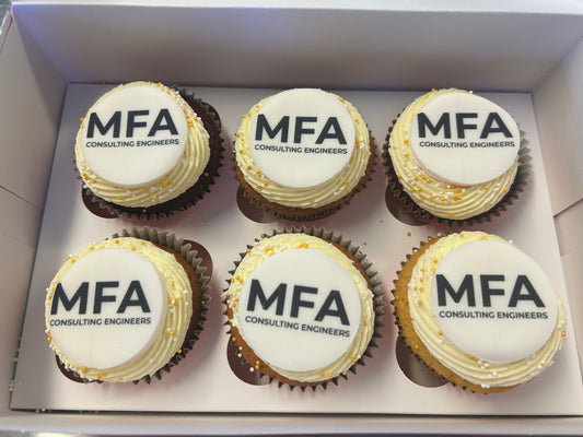 Personalised Logo/Corporate Cupcakes