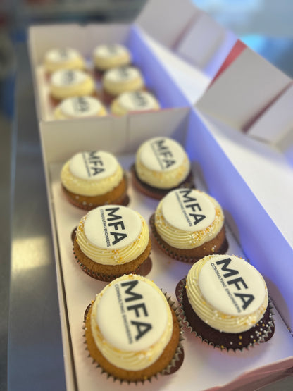 Personalised Logo/Corporate Cupcakes