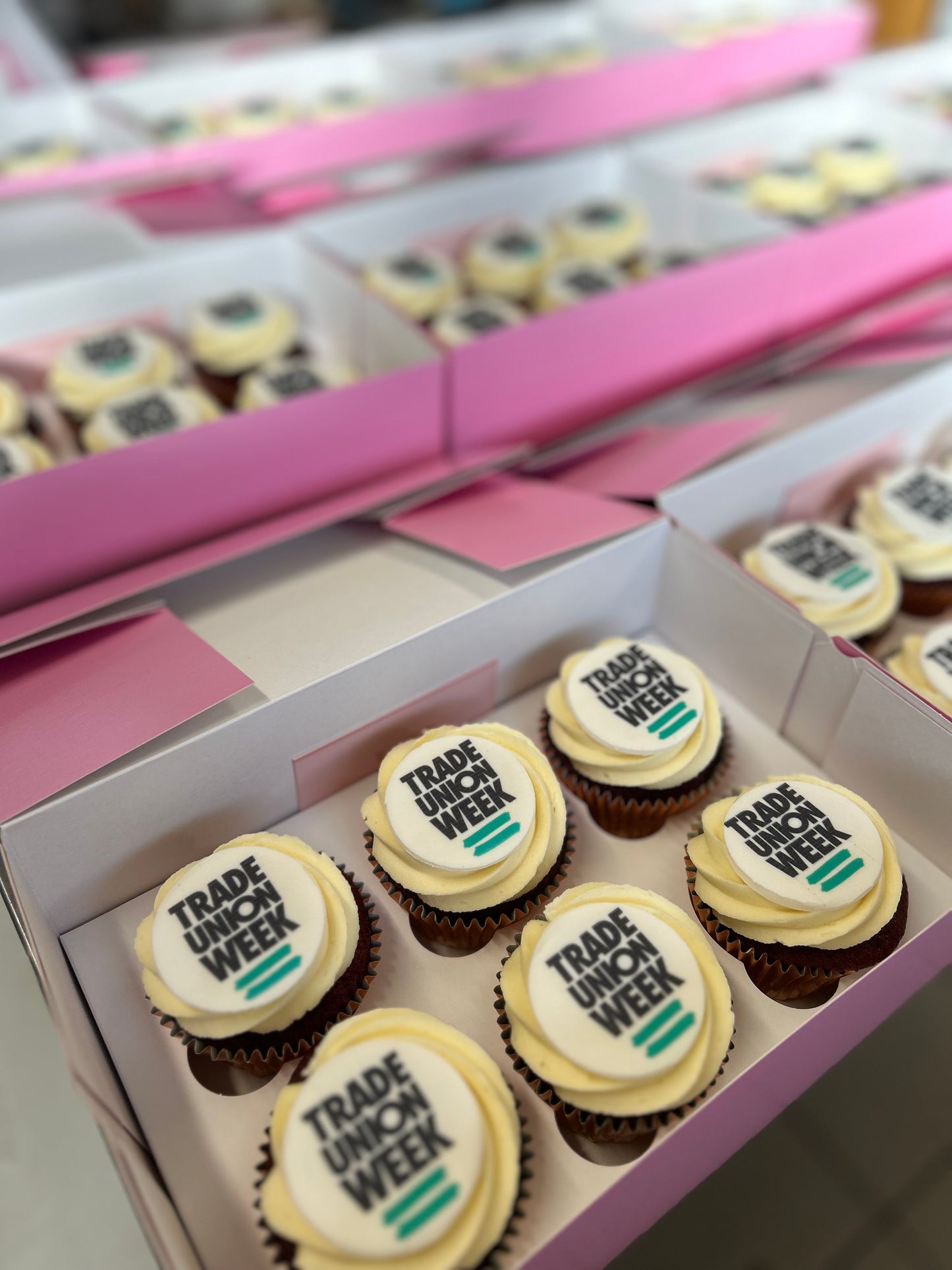 Personalised Logo/Corporate Cupcakes